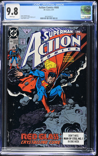 Action Comics #666 (6/91) Graded CGC 9.8