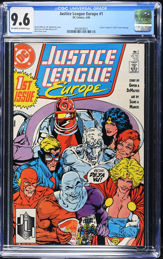 Justice League Europe #1 (4/89) Graded CGC 9.6