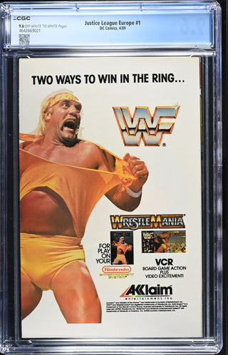 Justice League Europe #1 (4/89) Graded CGC 9.6