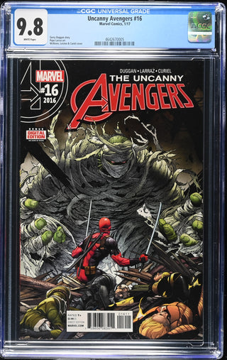 Uncanny Avengers #16 (1/17) Graded CGC 9.8