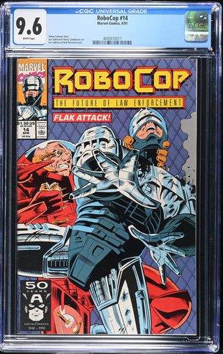 RoboCop #14 (4/91) Graded CGC 9.6