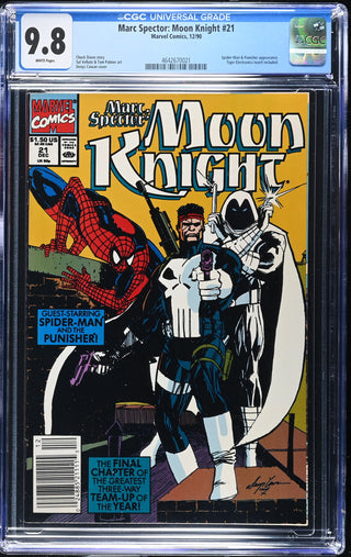 Marc Spector: Moon Knight #21 (12/90) Graded CGC 9.8