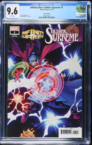 Infinity Wars: Soldier Supreme #1 (11/18) Graded CGC 9.6 Variant Edition