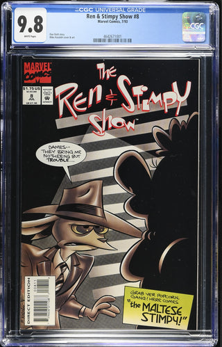 Ren & Stimpy Show #8 (7/93) Graded CGC 9.8