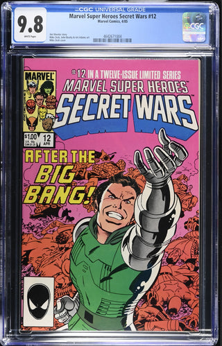 Marvel Super Heroes Secret Wars #12 (4/85) Graded CGC 9.8