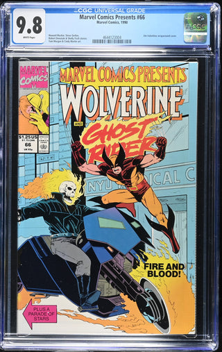 Marvel Comics Presents #66 (1990) Graded CGC 9.8