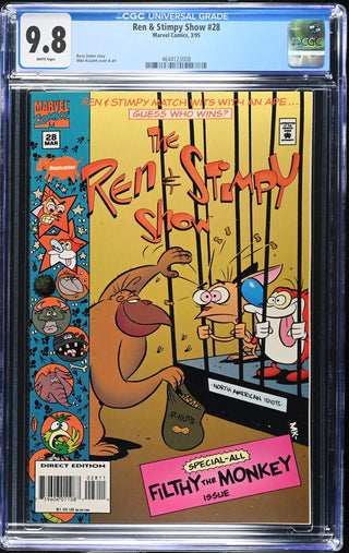 Ren & Stimpy Show #28 (3/95) Graded CGC 9.8