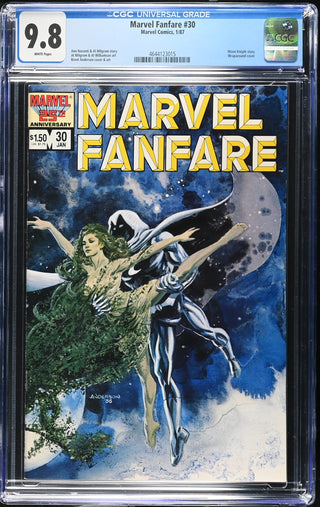 Marvel Fanfare #30 (1/87) Graded CGC 9.8