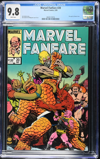Marvel Fanfare #20 (5/85) Graded CGC 9.8