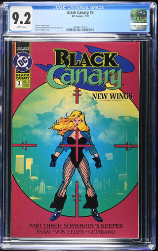 Black Canary #3 (1/92) Graded CGC 9.2