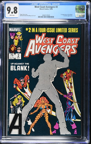 West Coast Avengers #2 (10/84) Graded CGC 9.8