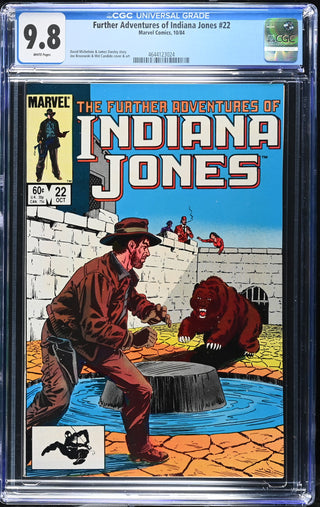 Further Adventures of Indiana Jones #22 (10/84) Graded CGC 9.8