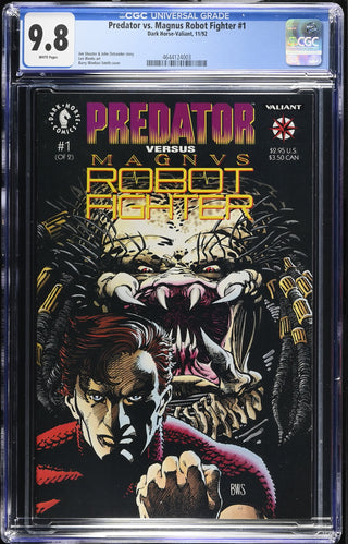 Predator vs. Magnus Robot Fighter #1 (11/92) Graded CGC 9.8