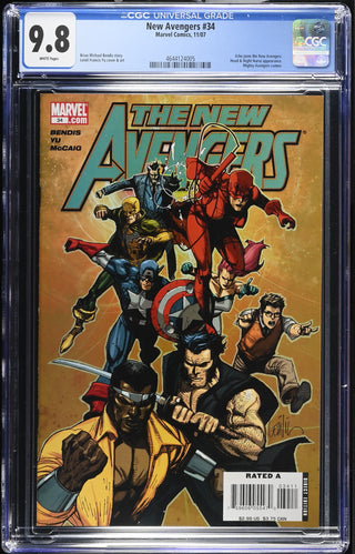 New Avengers #34 (11/07) Graded CGC 9.8