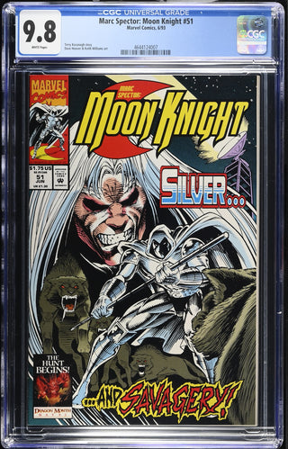 Marc Spector: Moon Knight #51 (6/93) Graded CGC 9.8