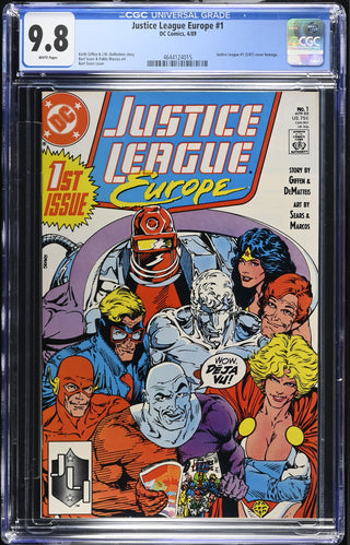 Justice League Europe #1 (4/89) Graded CGC 9.8