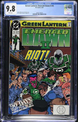 Green Lantern: Emerald Dawn II #5 (8/91) Graded CGC 9.8
