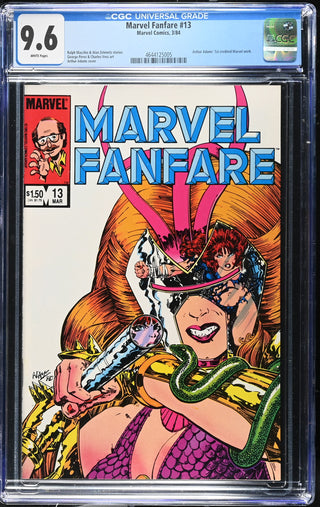 Marvel Fanfare #13 (3/84) Graded CGC 9.6