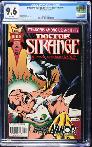 Doctor Strange, Sorcerer Supreme #65 (5/94) Graded CGC 9.6
