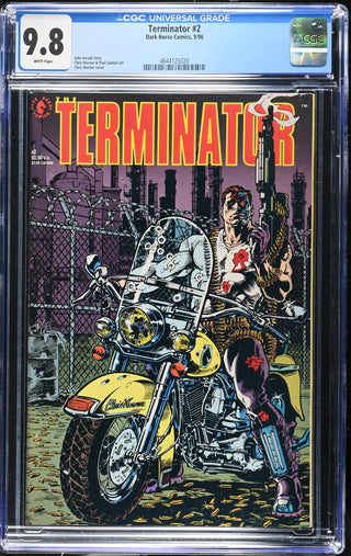 Terminator #2 (9/90) Graded CGC 9.8