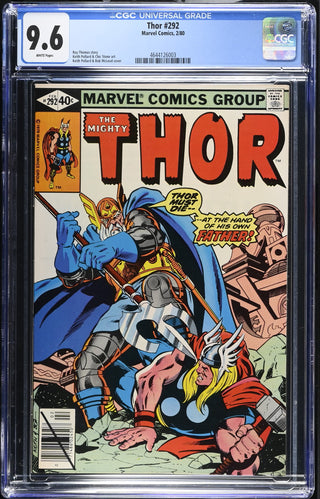 Thor #292 (2/80) Graded CGC 9.6