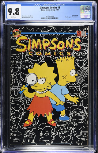 Simpsons Comics #3 (1994) Graded CGC 9.8