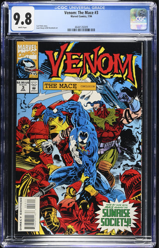 Venom: The Mace #3 (7/94) Graded CGC 9.8