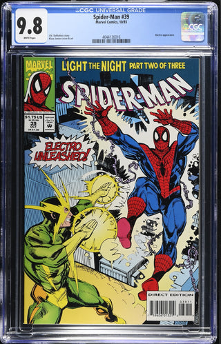 Spider-Man #39 (10/93) Graded CGC 9.8