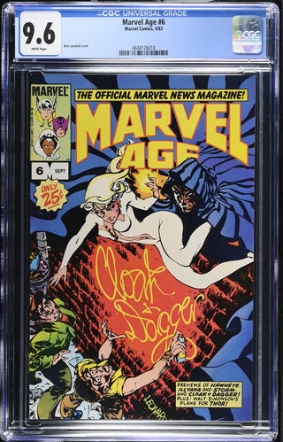 Marvel Age #6 (9/83) Graded CGC 9.6