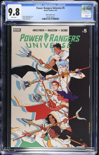 Power Rangers Universe #5 (4/22) Graded CGC 9.8 Mok Variant Cover