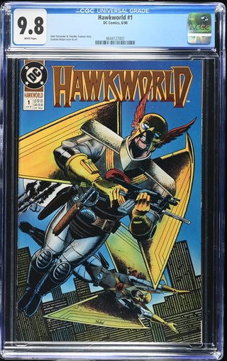 Hawkworld #1 (6/90) Graded CGC 9.8