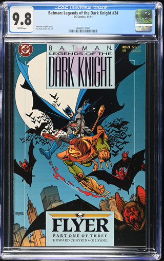 Batman: Legends of the Dark Knight #24 (11/91) Graded CGC 9.8