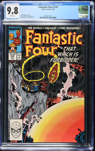 Fantastic Four #316 (7/88) Graded CGC 9.8