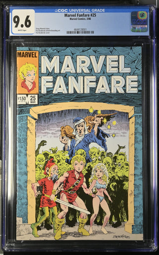 Marvel Fanfare #25 (3/86) Graded CGC 9.6