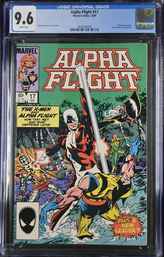 Alpha Flight #17 (12/84) Graded CGC 9.6