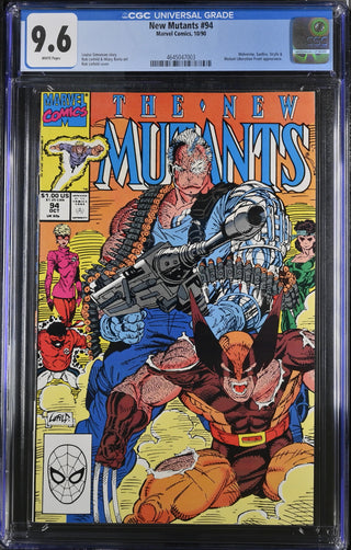 New Mutants #94 (10/90) Graded CGC 9.6