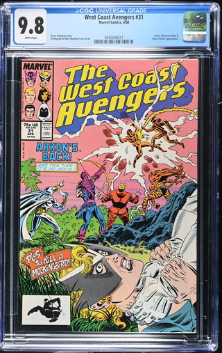 West Coast Avengers #31 (4/88) Graded CGC 9.8