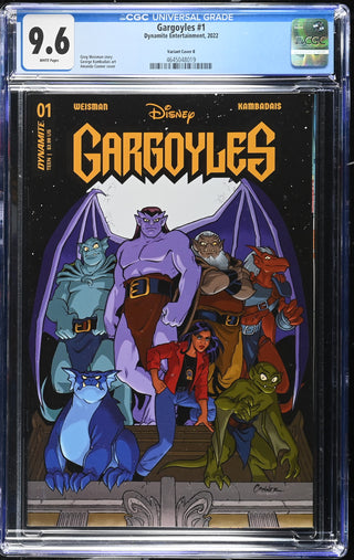 Gargoyles #1 (2022) Graded CGC 9.6 Variant Cover B