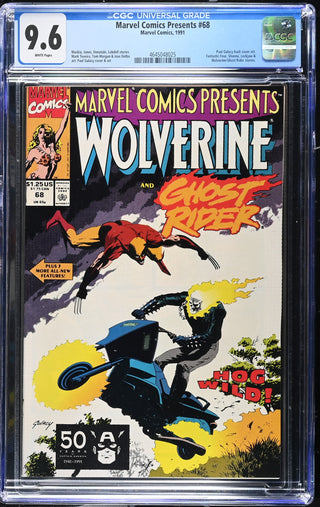 Marvel Comics Presents #68 (1991) Graded CGC 9.6