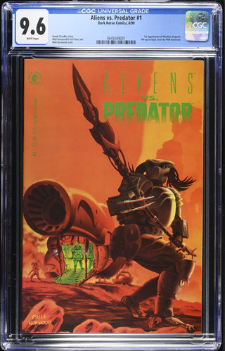Aliens vs. Predator #1 (6/90) Graded CGC 9.6