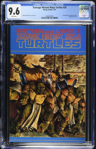 Teenage Mutant Ninja Turtles #35 (3/91) Graded CGC 9.6