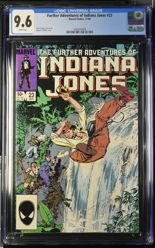 Further Adventures of Indiana Jones #23 (11/84) Graded CGC 9.6