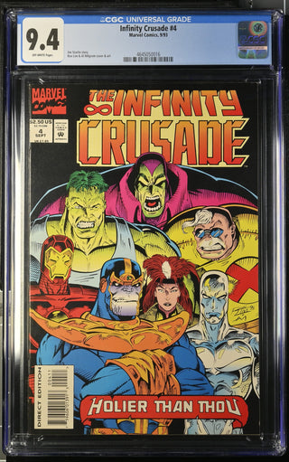 Infinity Crusade #4 (9/93) Graded CGC 9.4
