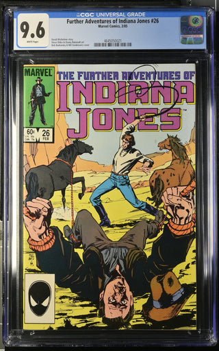 Further Adventures of Indiana Jones #26 (2/85) Graded CGC 9.6