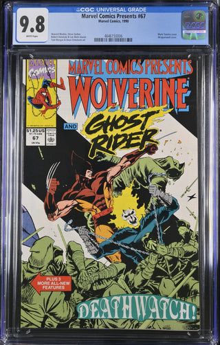Marvel Comics Presents #67 (1990) Graded CGC 9.8