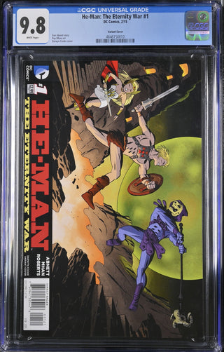 He-Man: The Eternity War #1 (2/15) Graded CGC 9.8 Cook Variant Cover