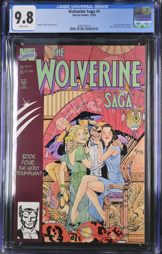 Wolverine Saga #4 (12/89) Graded CGC 9.8