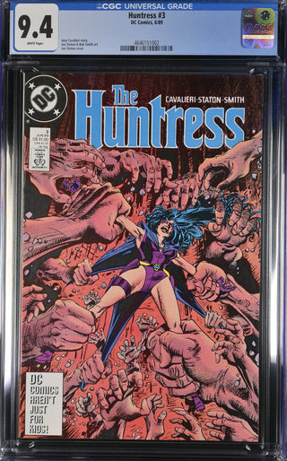 Huntress #3 (6/89) Graded CGC 9.4