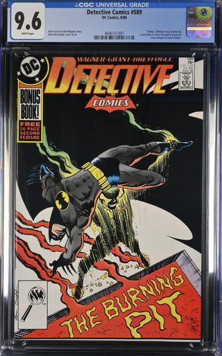 Detective Comics #589 (8/88) Graded CGC 9.6