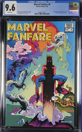 Marvel Fanfare #6 (1/83) Graded CGC 9.6